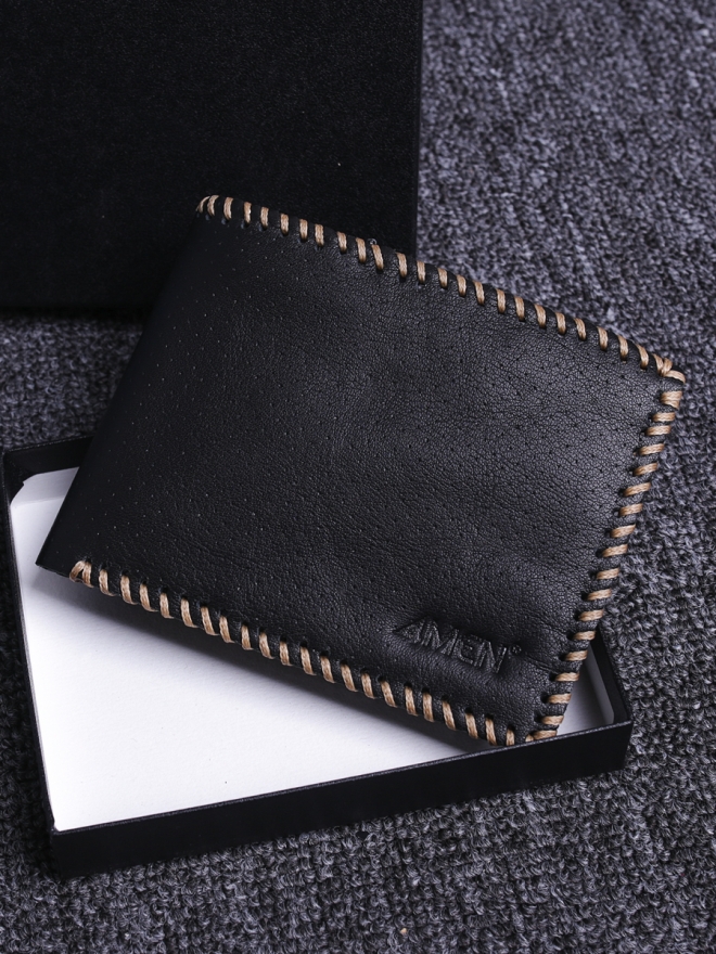 Ví da nam đen bv140 - 1