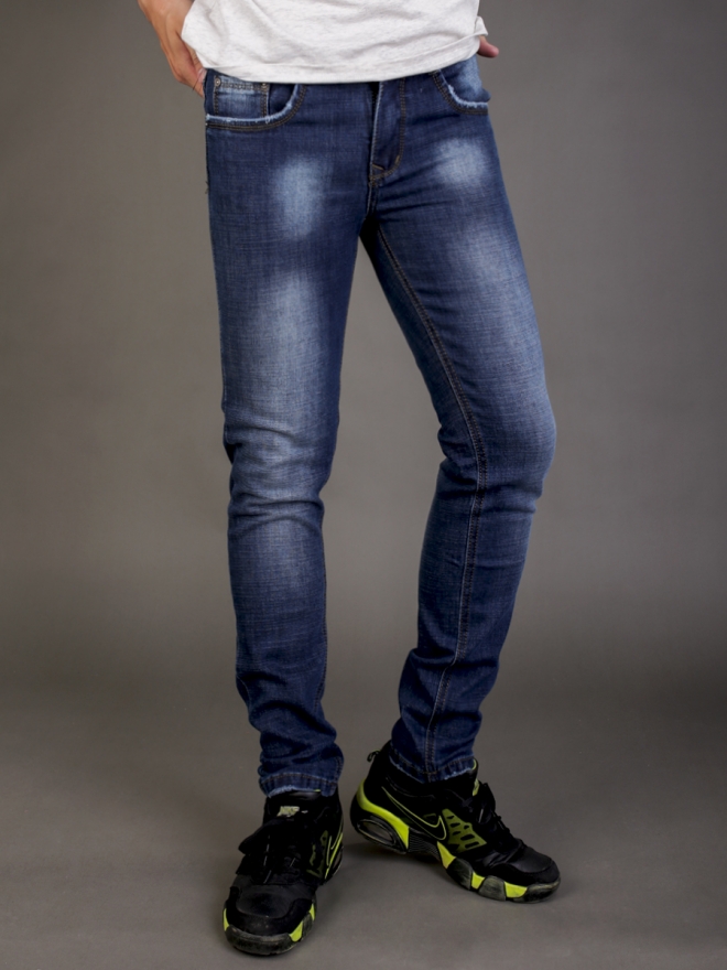 Quần jean skinny xanh đen qj1338 - 4