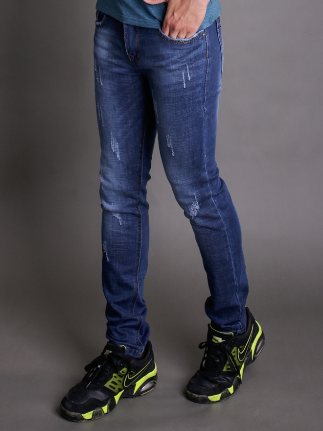 Quần jean skinny xanh dương qj1343 - 1
