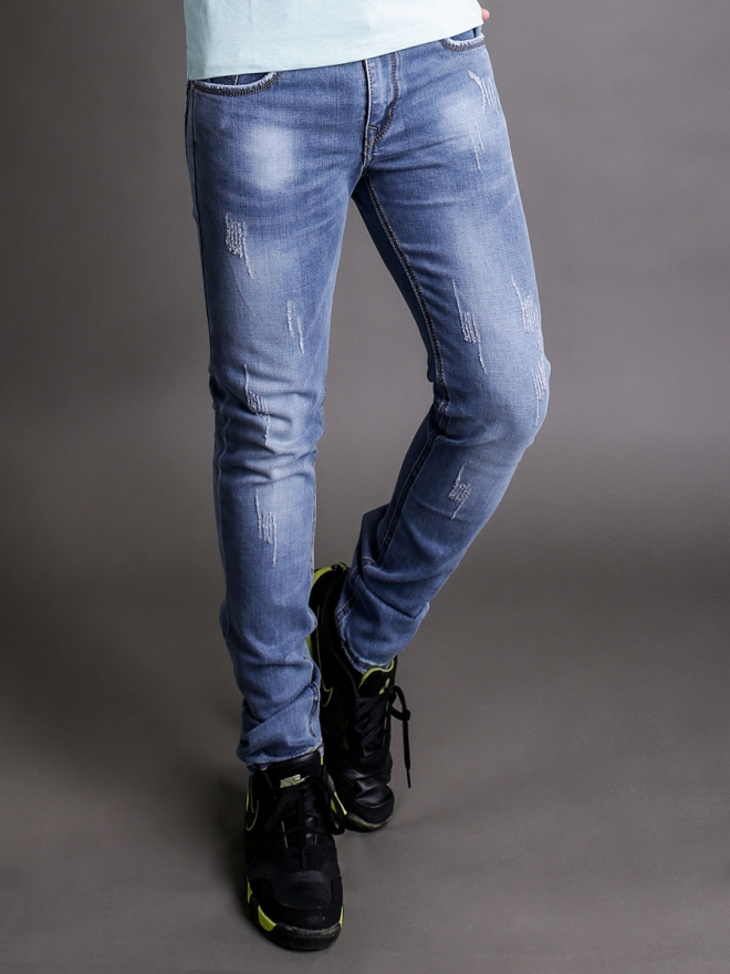 Quần jean skinny xanh dương qj1344 - 1