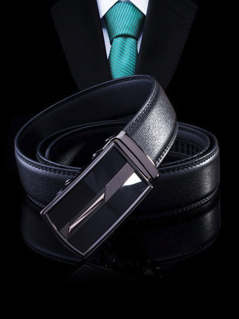 Thắt lưng nam đen tl241 - 1