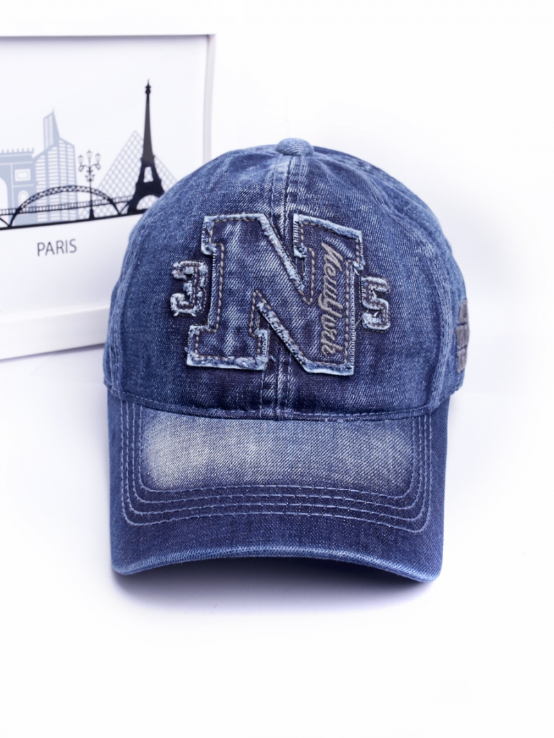 Nón jeans xanh đen n252 - 2