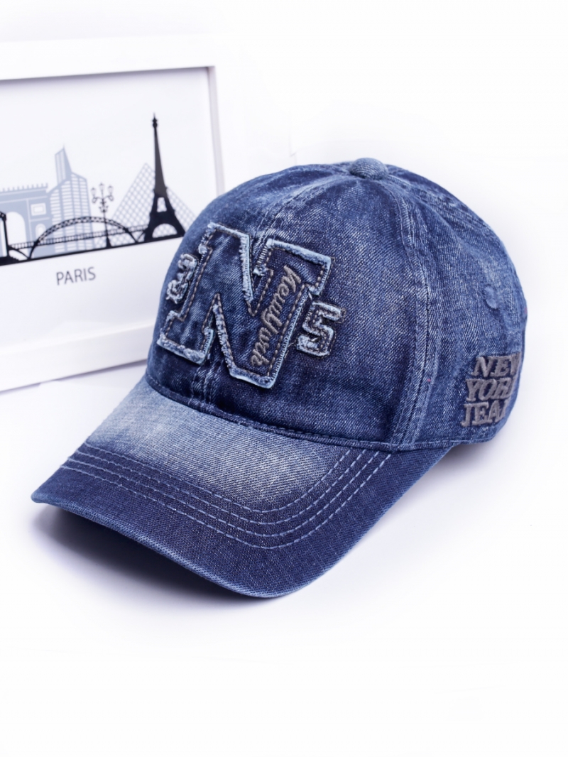 Nón jeans xanh đen n252 - 1