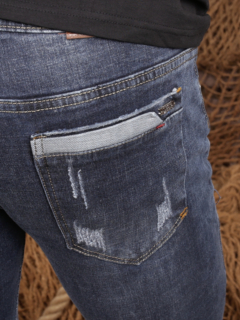 Quần jean skinny xanh dương đậm qj1362 - 2