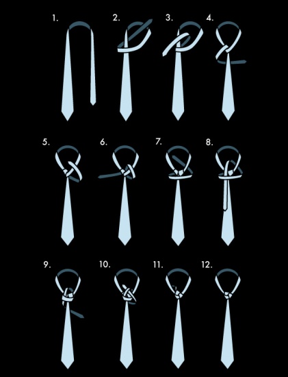 Cách thắt cà vạt đơn giản nhanh và đẹp - 3