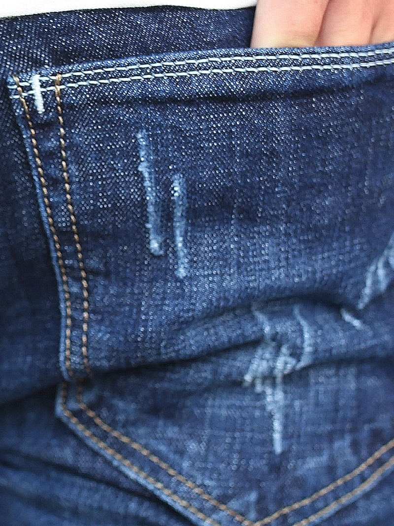 Quần jean skinny xanh đậm qj1382 - 2