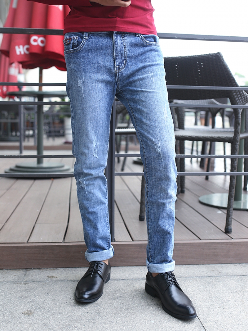 Quần jean skinny xanh qj1382 - 1