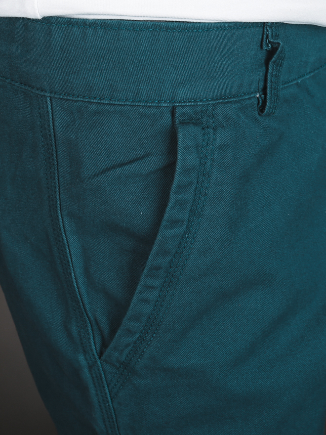 Quần short kaki xanh cổ vịt qs72 - 2