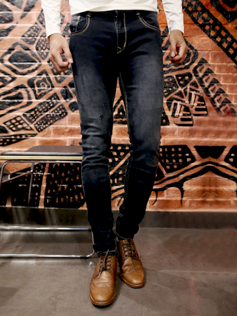 Quần jean skinny đen qj1387 - 1