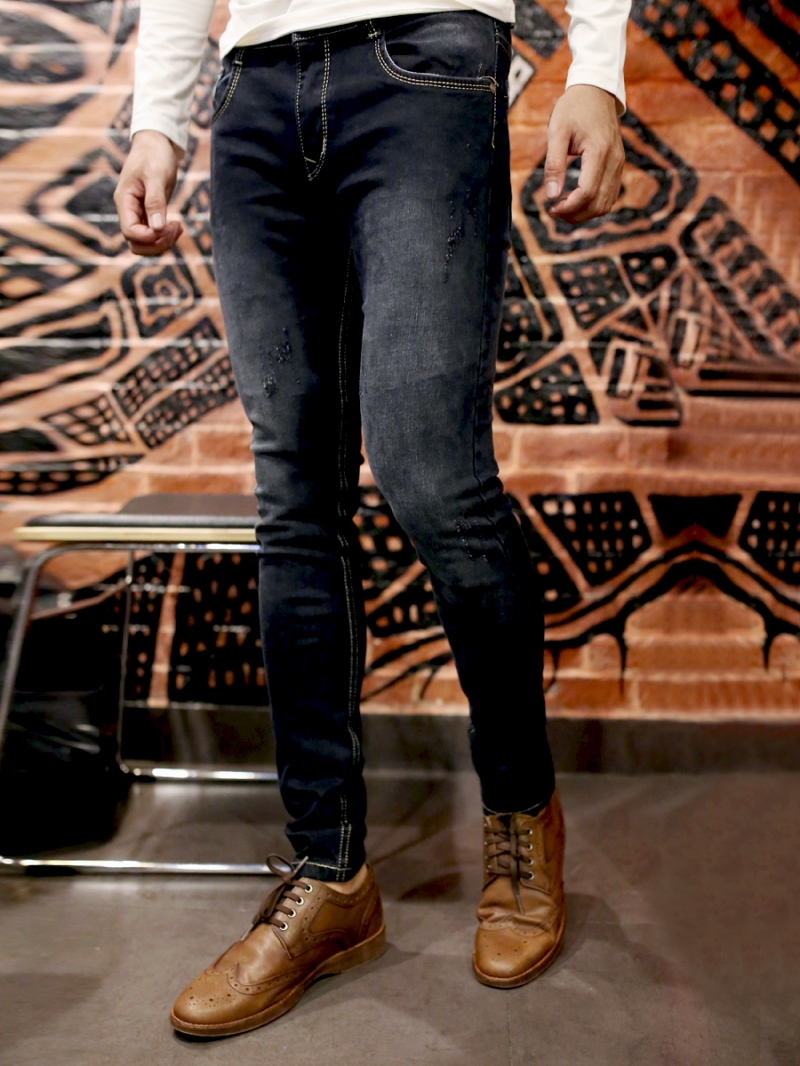 Quần jean skinny đen qj1387 - 3
