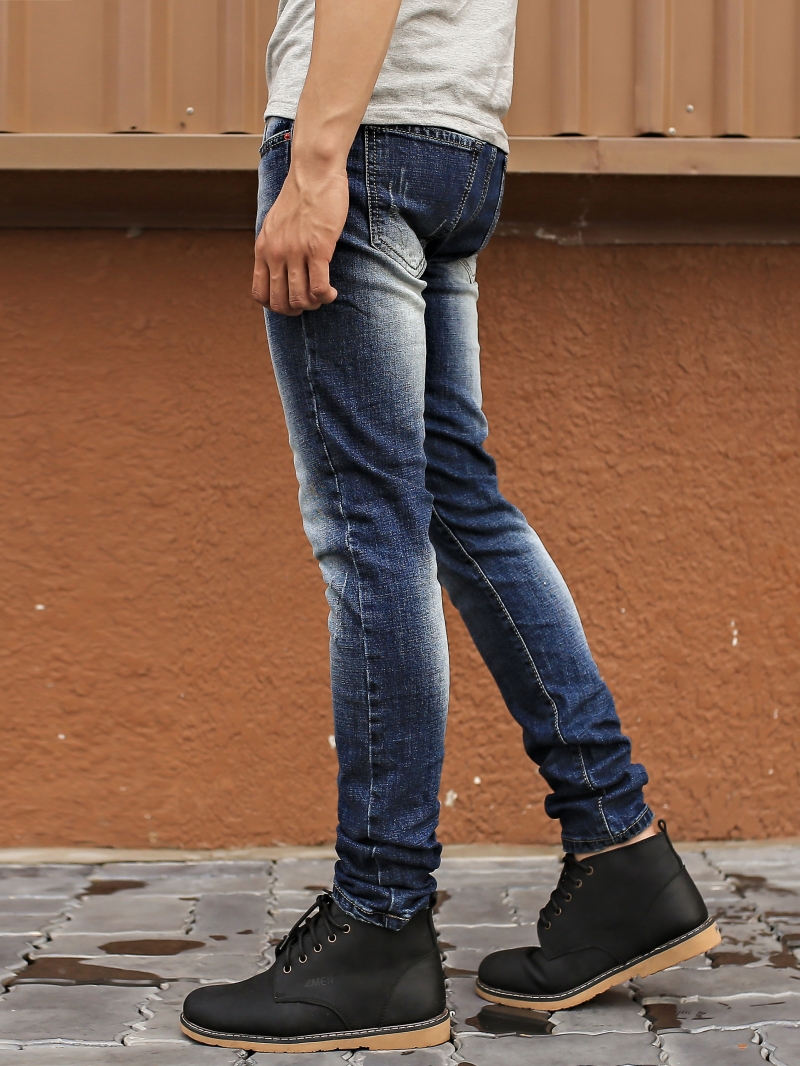 Quần jean skinny xanh đen qj1392 - 2