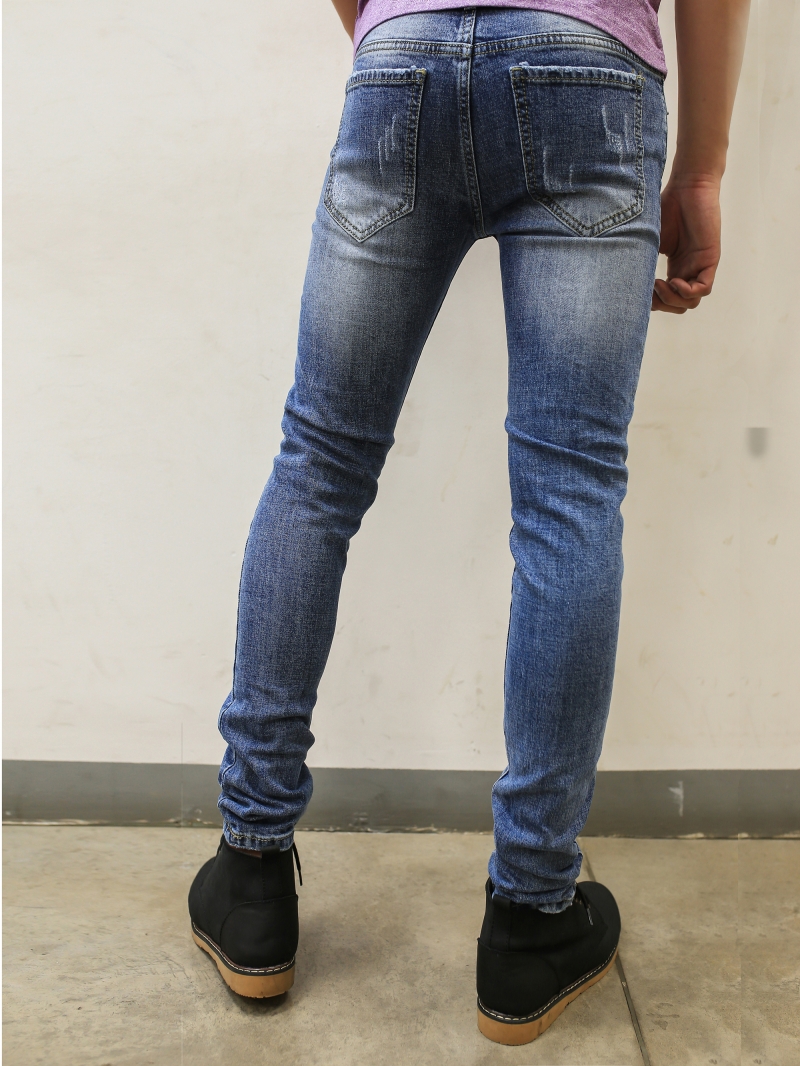 Quần jean skinny xanh dương qj1393 - 2