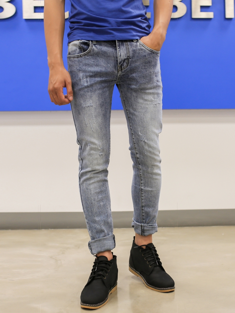 Quần jean skinny xanh qj1393 - 1