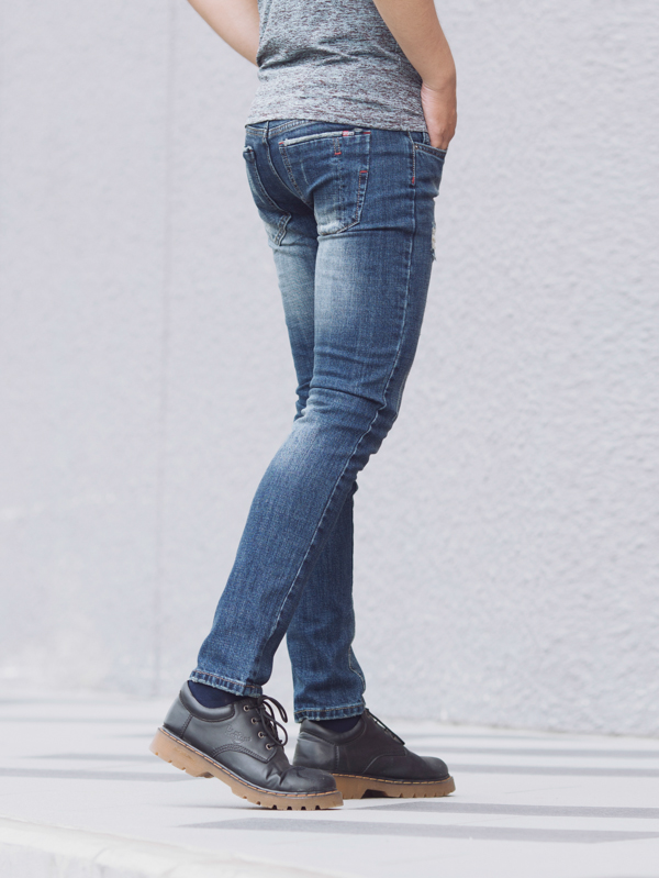 Quần jean xanh dương đậm qj1404 - 1