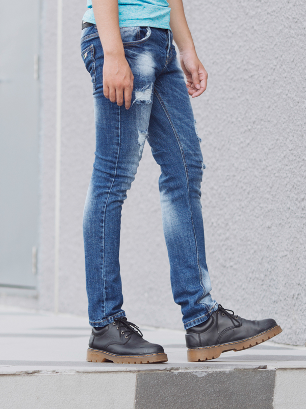 Quần jean xanh qj1399 - 1