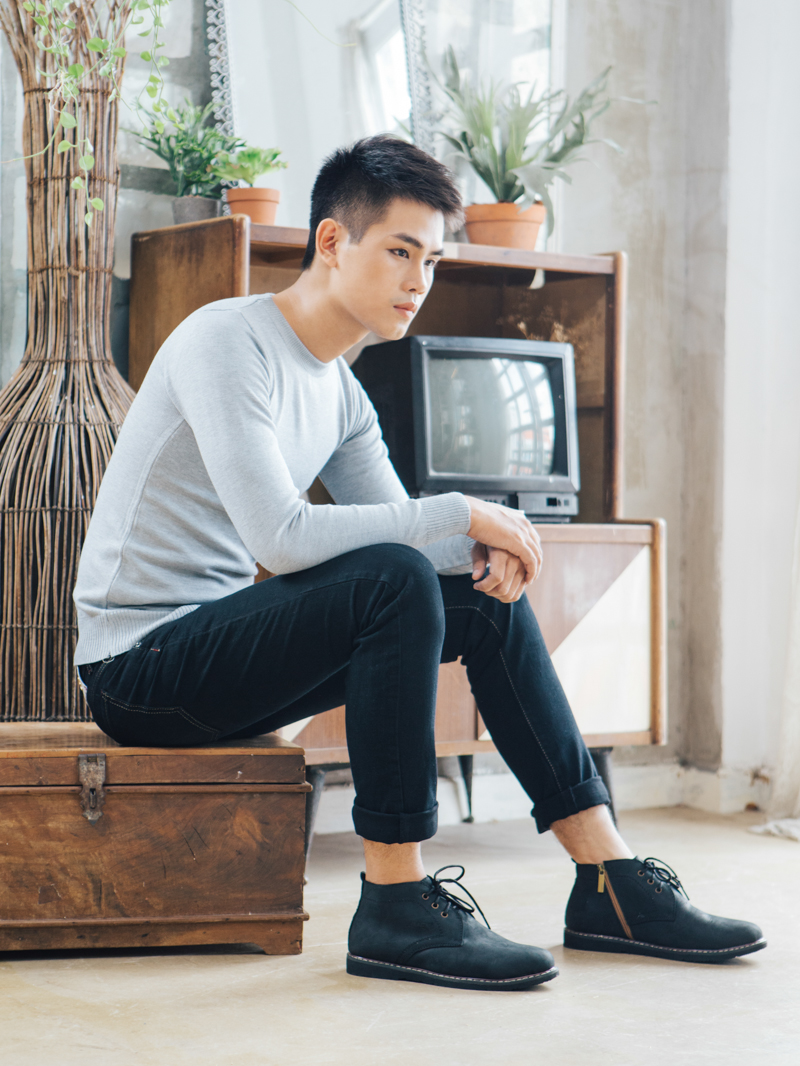 Quần jean skinny đen qj1406 - 1