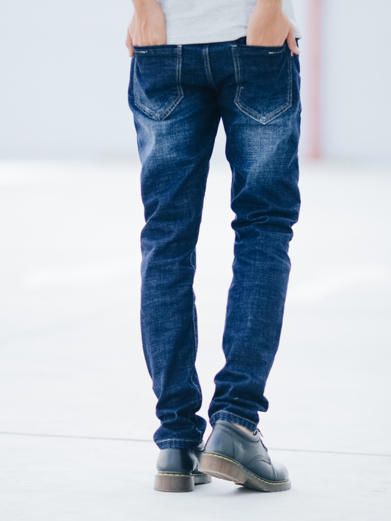 Quần jean skinny xanh đậm qj1414 - 2