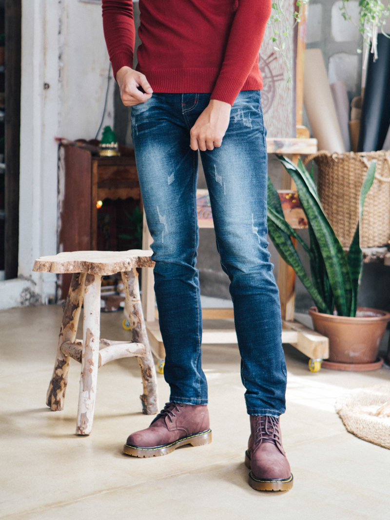 Quần jean skinny xanh dương qj1405 - 3