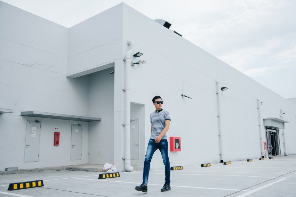 Quần jean skinny xanh dương qj1412 - 1