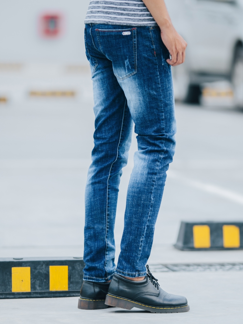 Quần jean skinny xanh dương qj1412 - 3