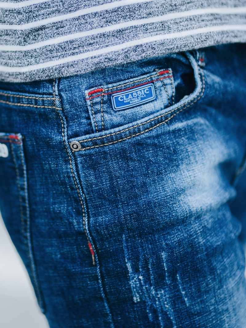 Quần jean skinny xanh dương qj1412 - 4