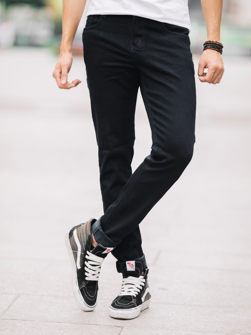 Quần jean skinny đen qj1427 - 1