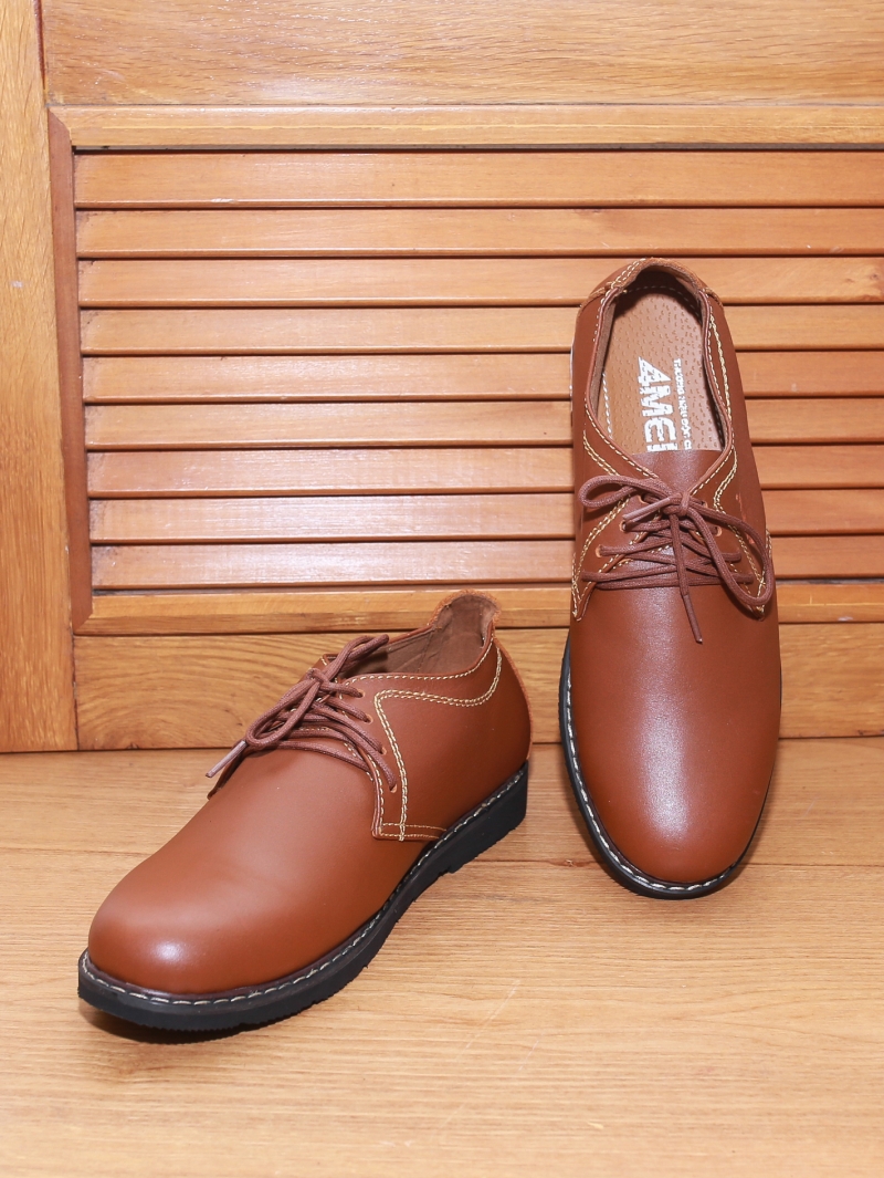 Giày boot tăng chiều cao màu bò g130 - 1