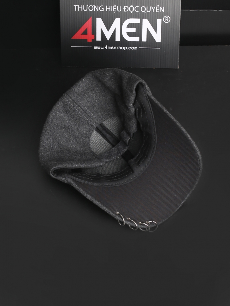 Nón xám chuột đậm n331 - 3