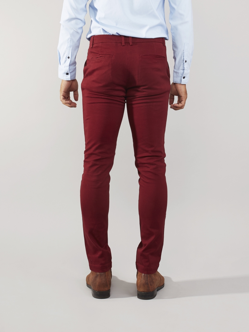 Quần kaki đỏ đô qk162 - 3