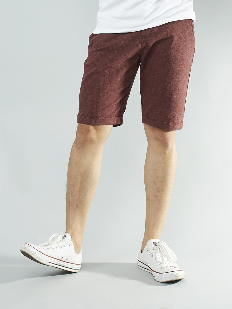 Quần short kaki đỏ đô qs101 - 1