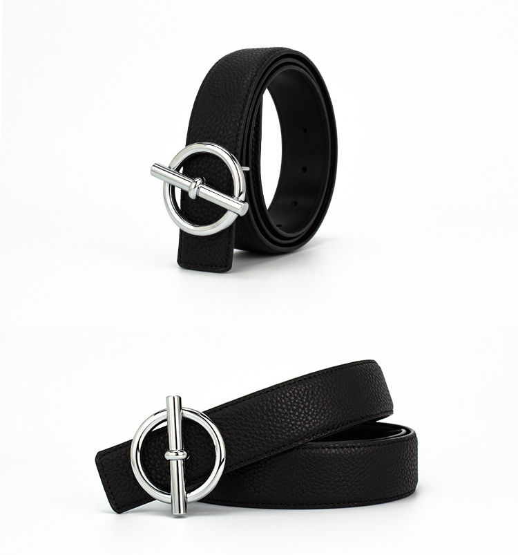 Thắt lưng nam đen tl333 - 1