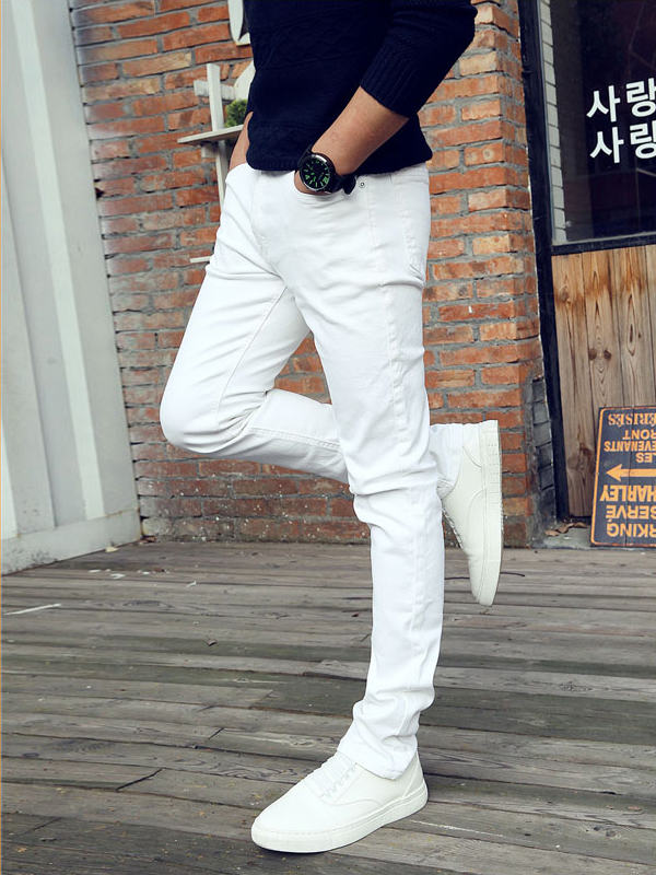 Quần jeans skinny trắng qj1394 - 2