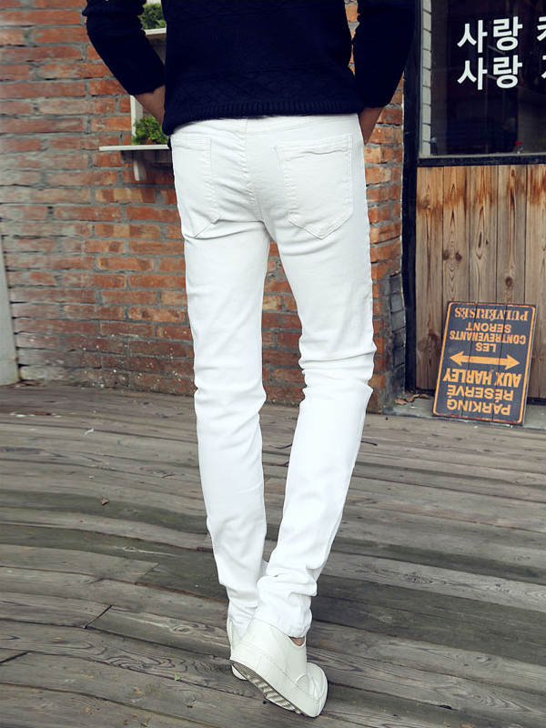 Quần jeans skinny trắng qj1394 - 3