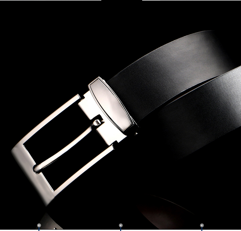 Thắt lưng nam đen tl373 - 4