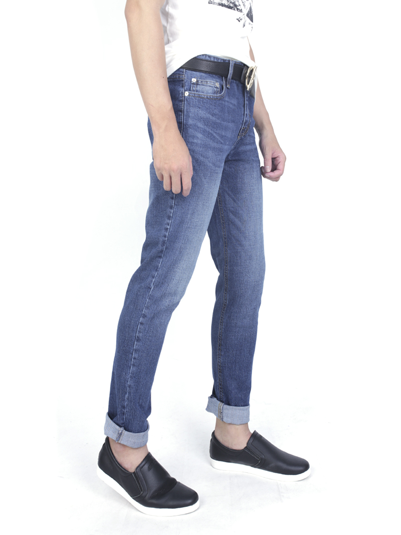 Quần jeans skinny xanh đen qj1590 - 2