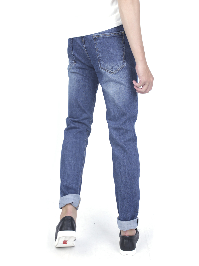 Quần jeans skinny xanh đen qj1590 - 3