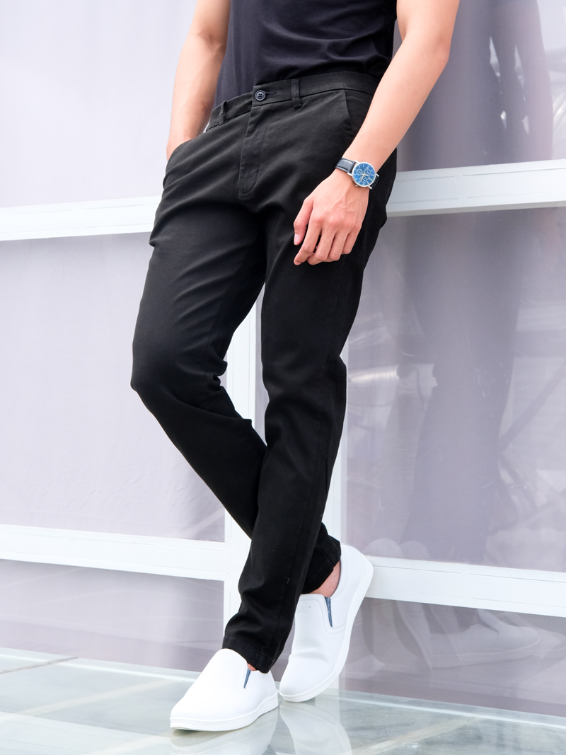 Quần kaki đen qk172 - 1
