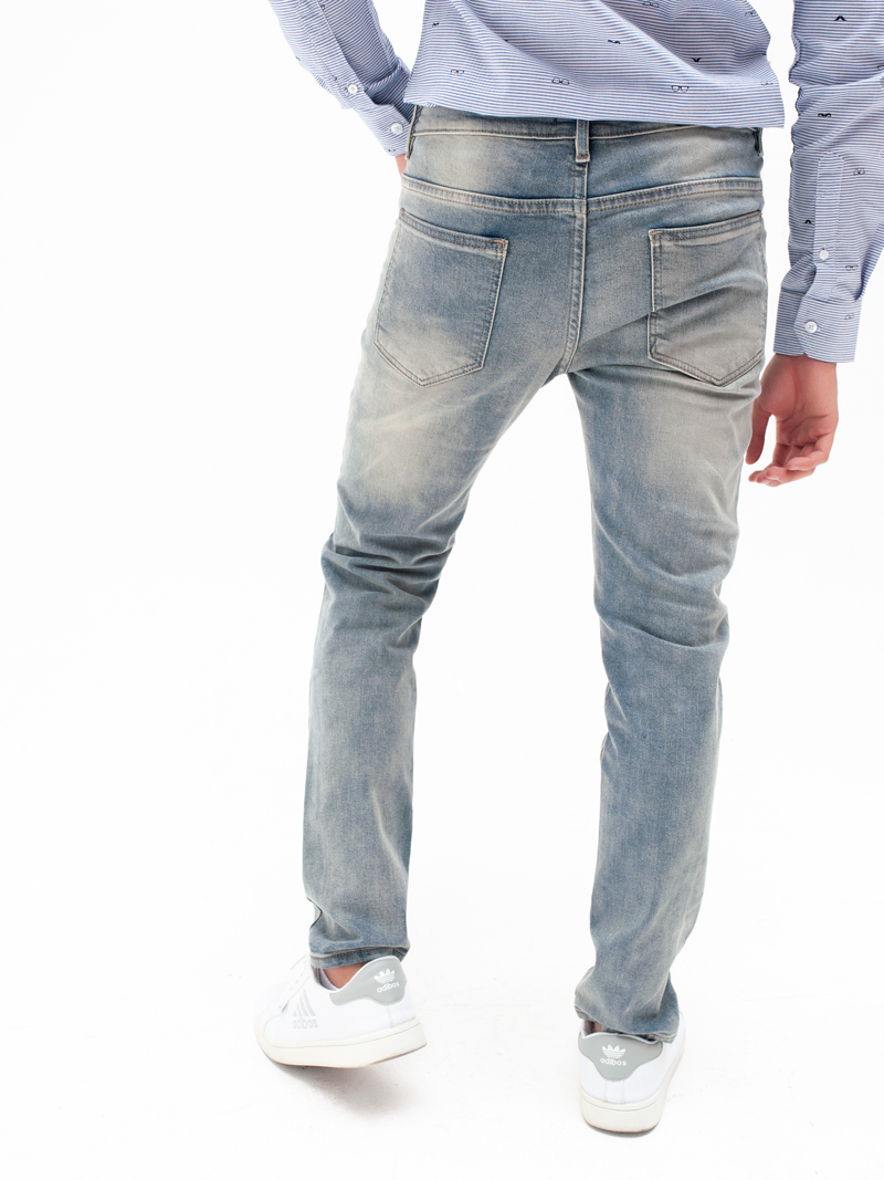 Quần jeans rách xám qj1603 - 2