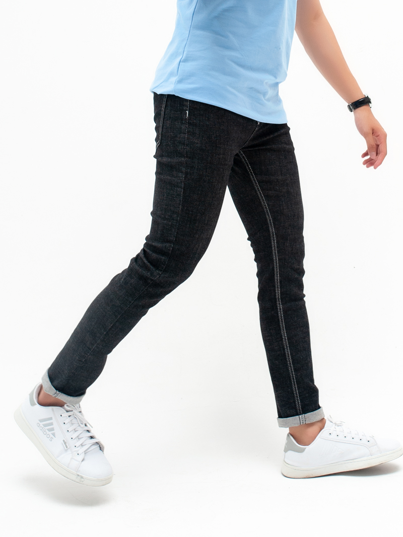 Quần jeans skinny đen qj1604 - 2