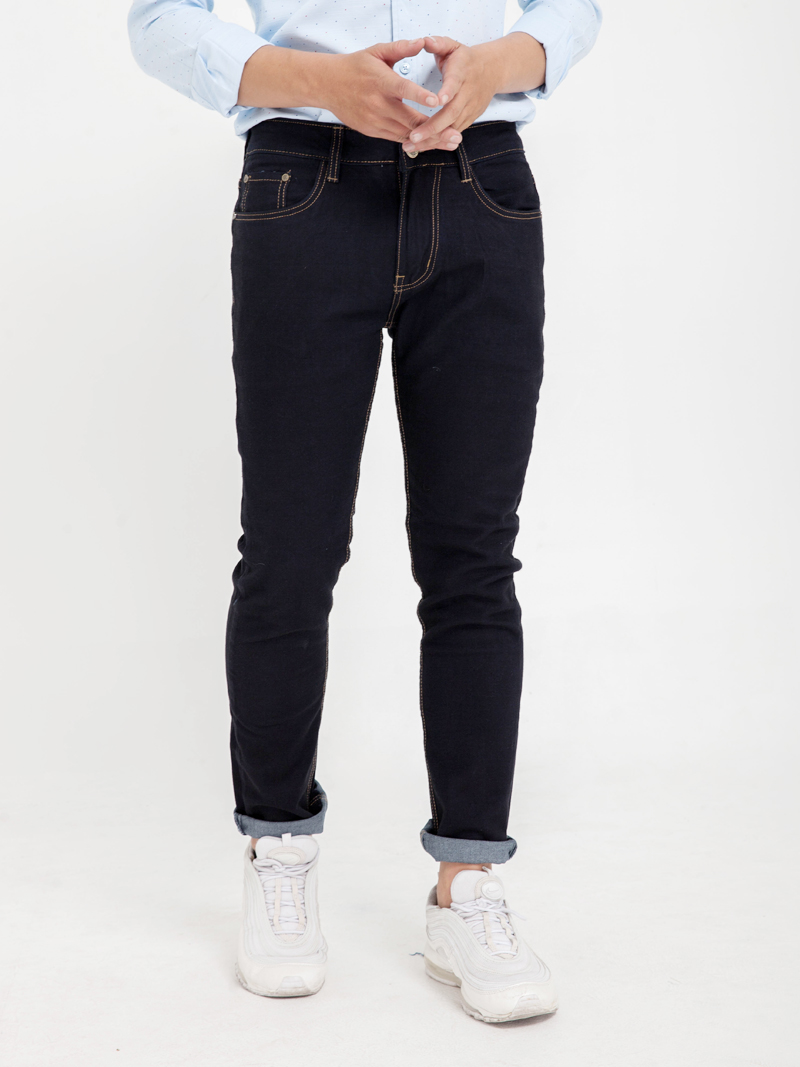 Quần jeans skinny xanh đen qj1607 - 1