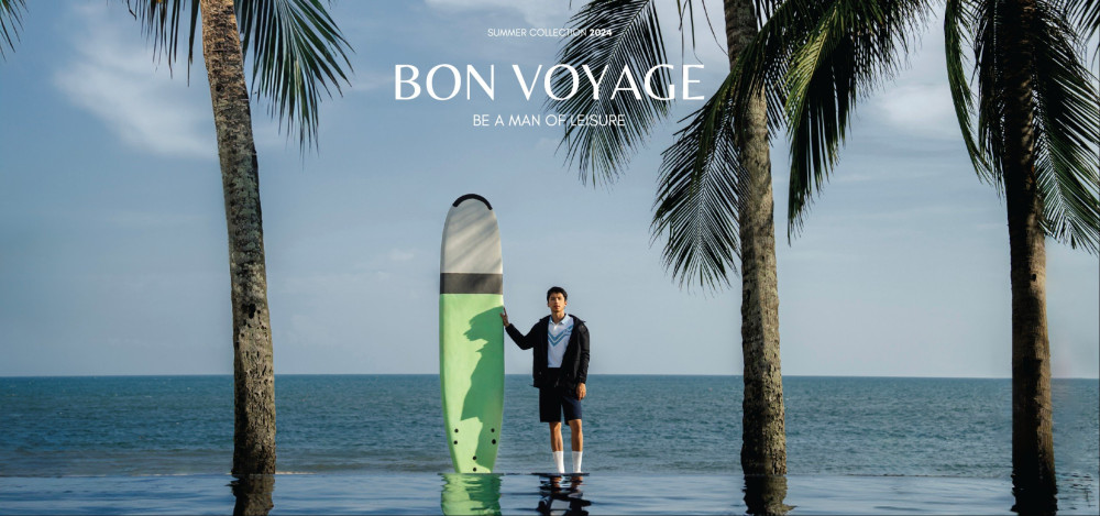 4men ra mắt summer collection 2024 - bon voyage be a man of leisure và chương trình vi vu thái lan cùng preppy style  - 1