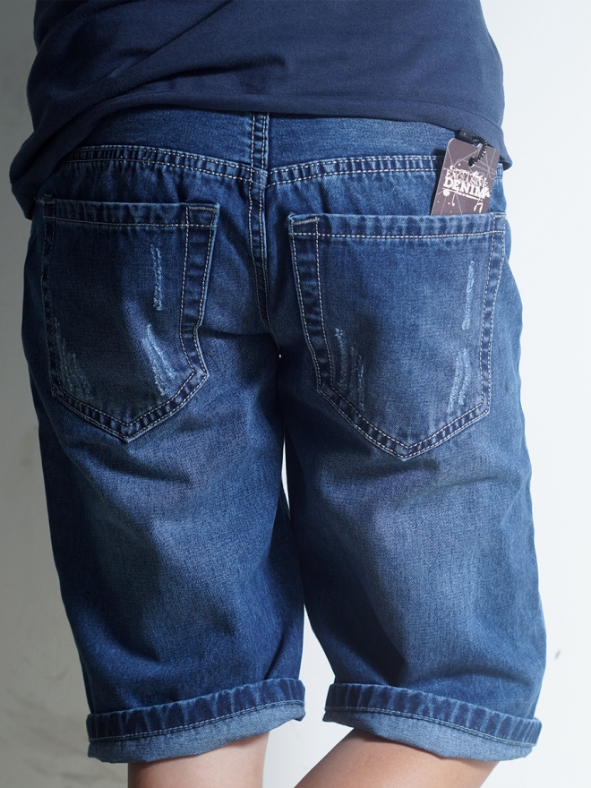 Quần Short Jean Xanh Đen QS36