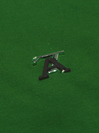 Áo Thun Có Cổ Xanh Lá Cây AT551