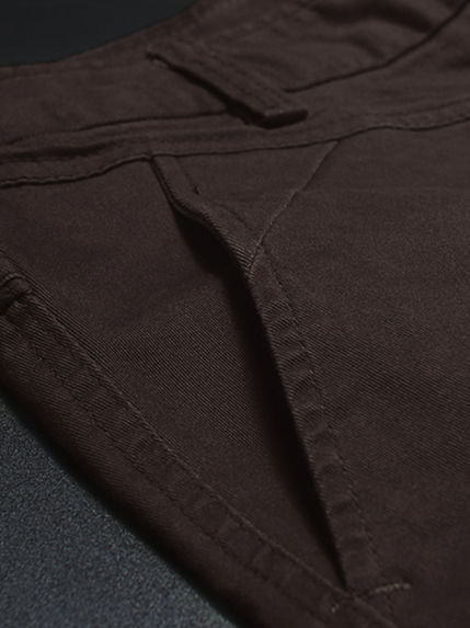 Quần Kaki Hàn Quốc Nâu QK134