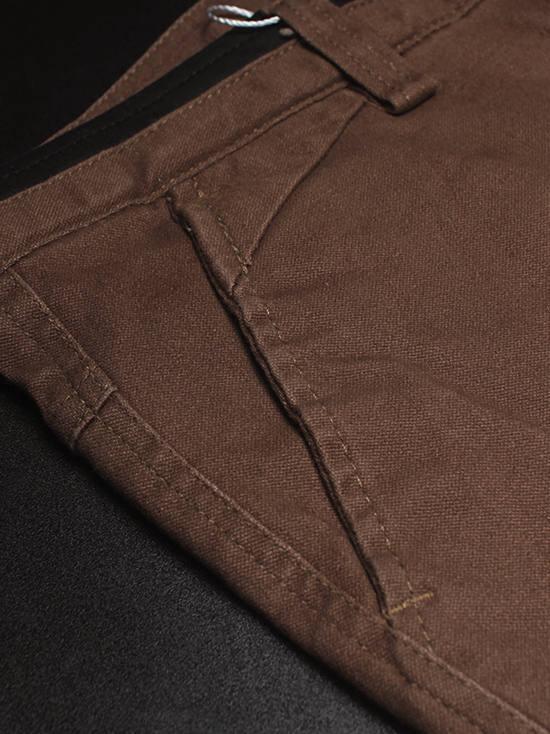 Quần Kaki Hàn Quốc Nâu Nhạt QK136