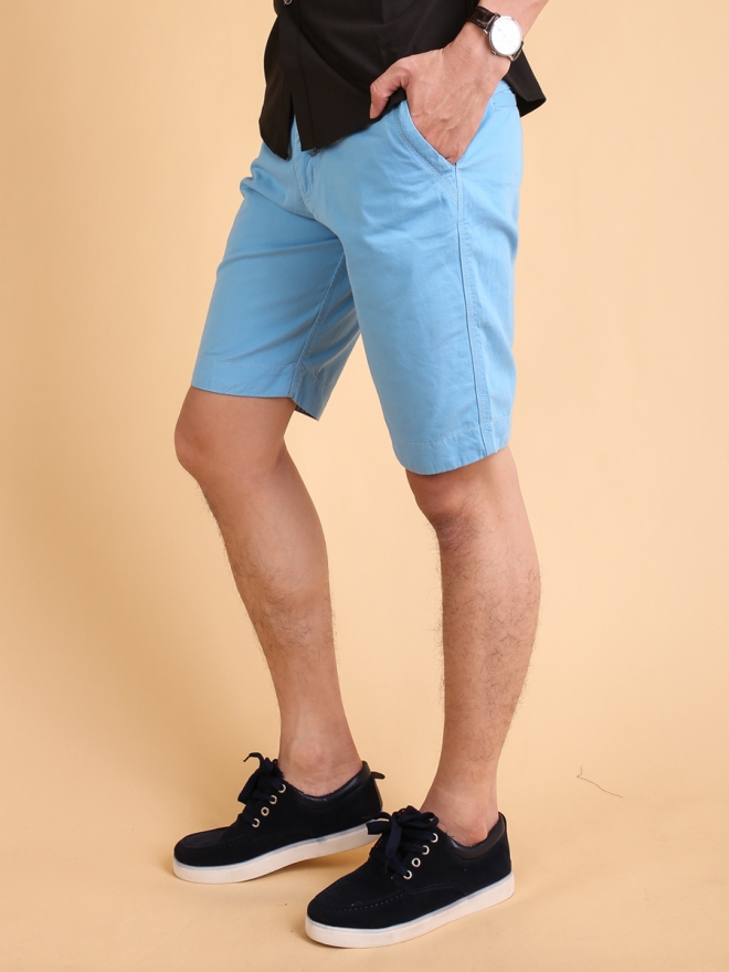 Quần Short Kaki Xanh Da Trời QS72