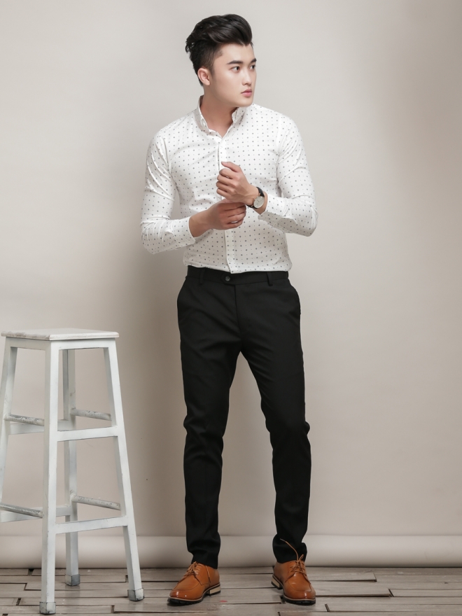 Quần Tây Đen Co Giãn QT42