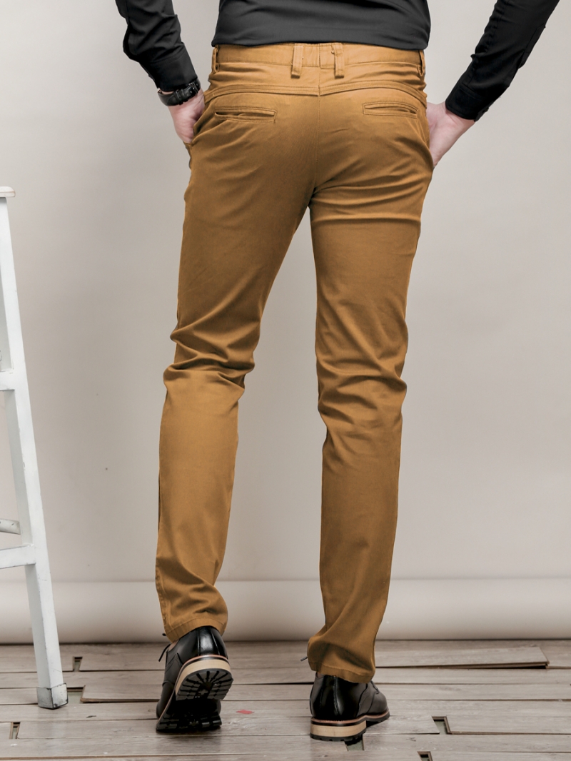 Quần Kaki Hàn Quốc Màu Bò QK149