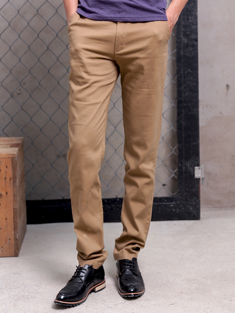 Quần Kaki Hàn Quốc Màu Cafe QK140