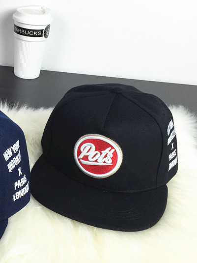 Nón Snapback Đen N287